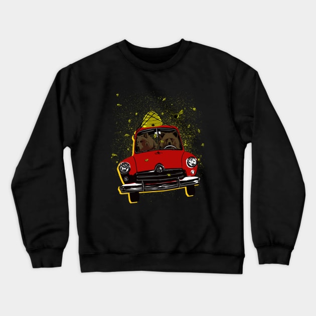 Honey Run Crewneck Sweatshirt by bronzarino